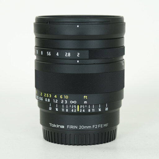 TOKINA FiRIN 20mm F2.0 FE MF (ソニーE用) TOKINA FiRIN 20mm F2.0 FE MF (ソニーE用)