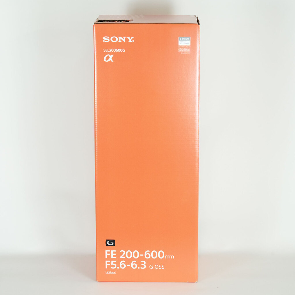 SONY FE 200-600mm F5.6-6.3 G OSS SEL200600G SONY FE 200-600mm F5.6-6.3 G OSS SEL200600G