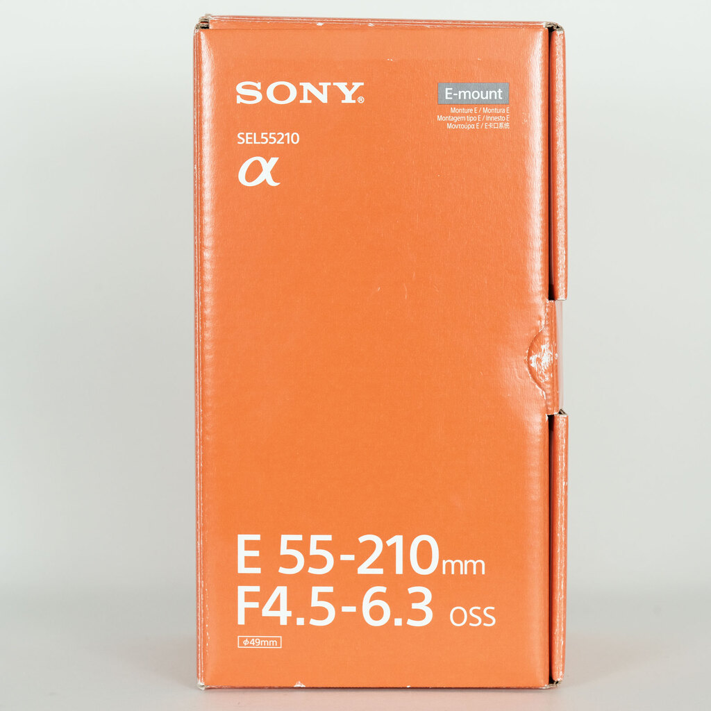 SONY E 55-210mm F4.5-6.3 OSS SEL55210