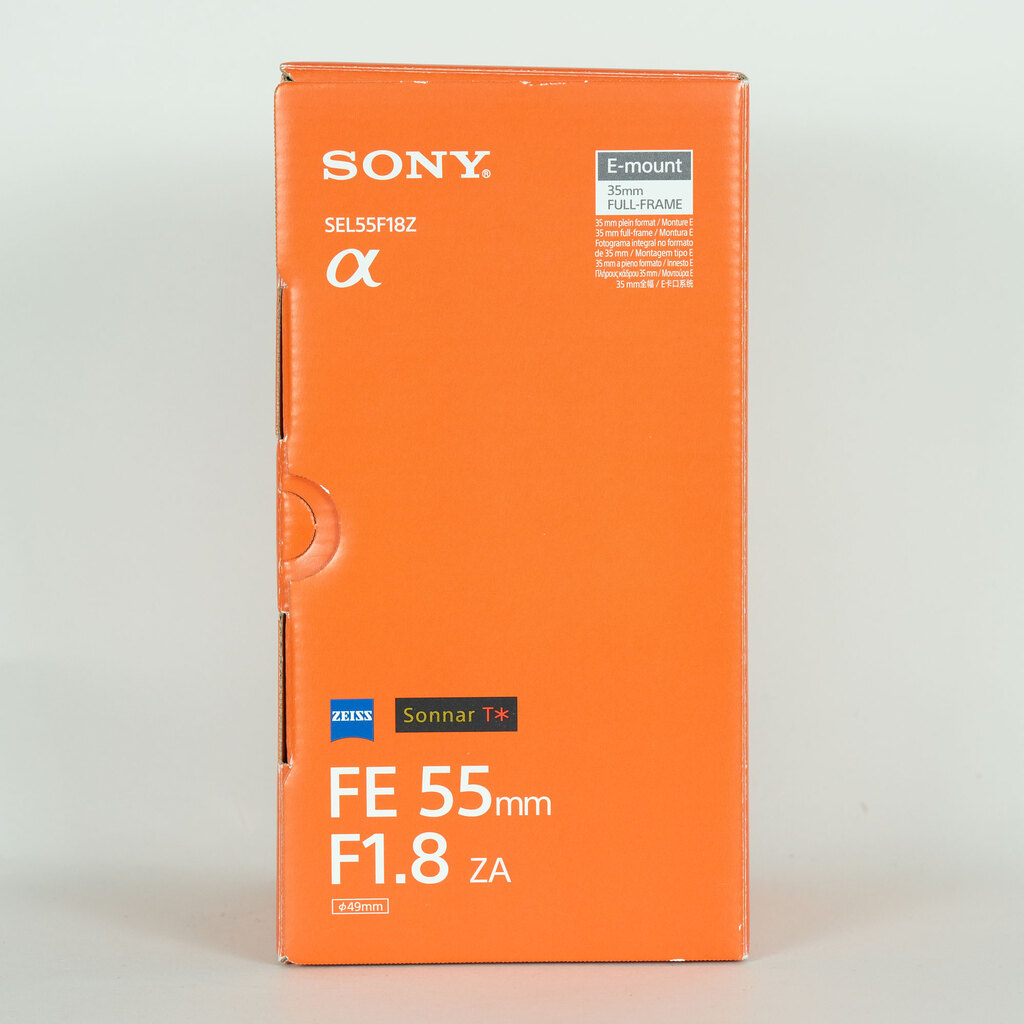 SONY Sonnar T* FE 55mm F1.8 ZA SEL55F18Z