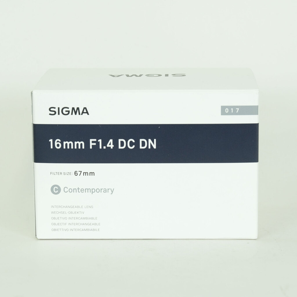 SIGMA 16mm F1.4 DC DN｜Contemporary [ソニーE用]