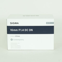 SIGMA 16mm F1.4 DC DN｜Contemporary [ソニーE用]