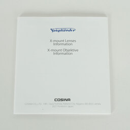 Voigtlander ULTRON 27mm F2［フジフイルムX用］