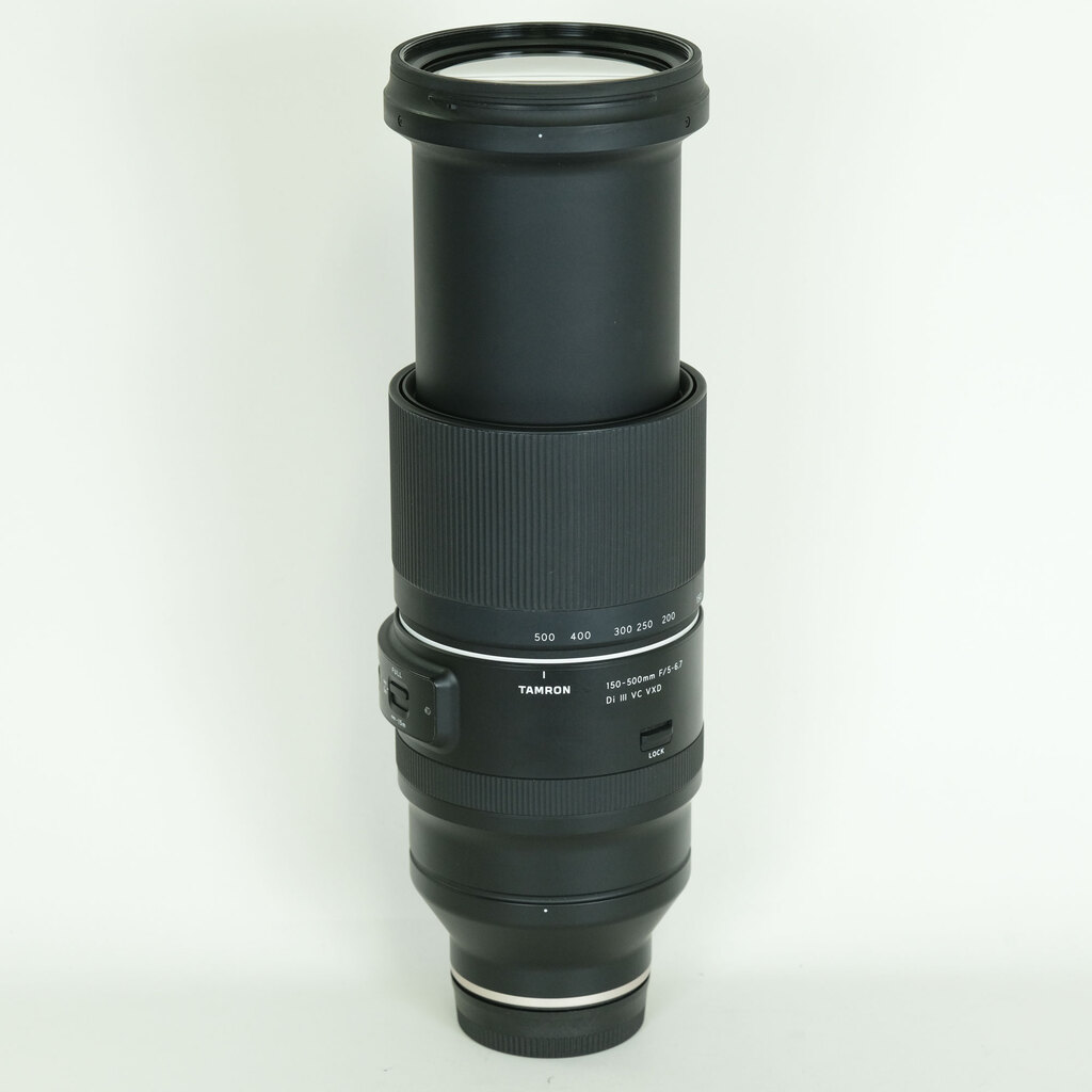TAMRON 150-500mm F/5-6.7 Di III VC VXD（Model A057）[ソニーE用]