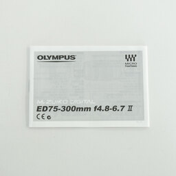 OLYMPUS M.ZUIKO DIGITAL ED 75-300mm F4.8-6.7 II