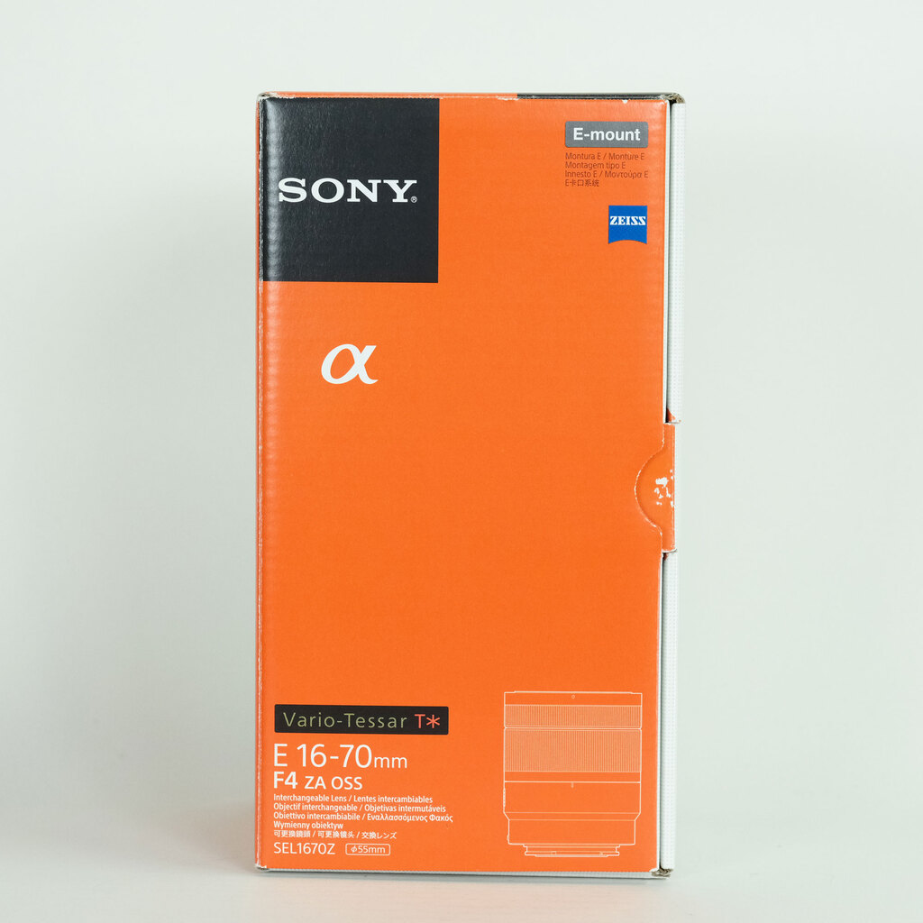 SONY Vario-Tessar T＊ E 16-70mm F4 ZA OSS SEL1670Z