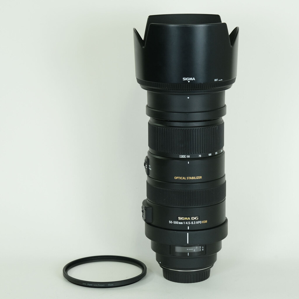 SIGMA APO 50-500mm F4.5-6.3 DG OS HSM (キヤノンEF用)