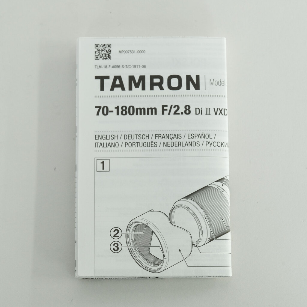 TAMRON 70-180mm F/2.8 Di III VXD (Model A056) [ ソニーE用 ]