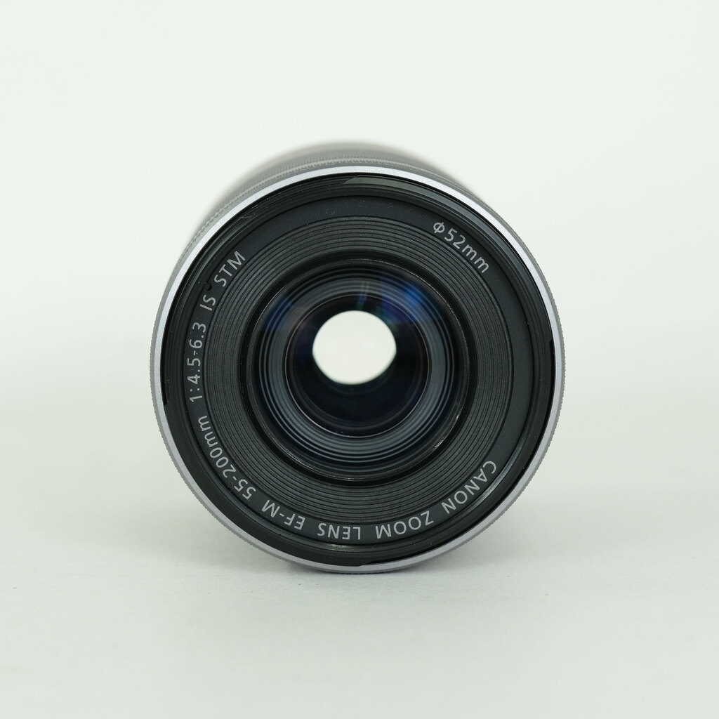 Canon EF-M55-200mm F4.5-6.3 IS STM シルバー