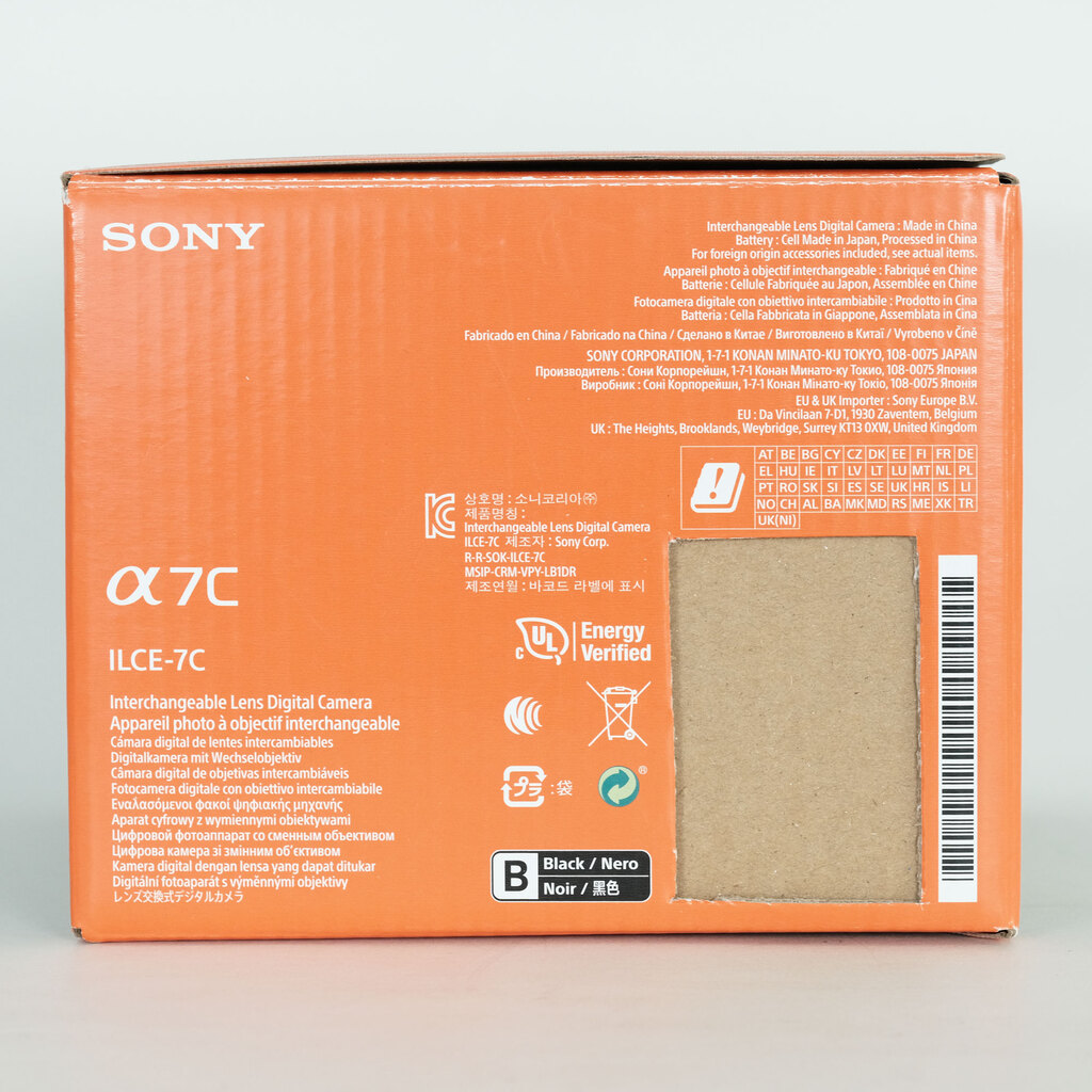 SONY α7C（ILCE-7C）