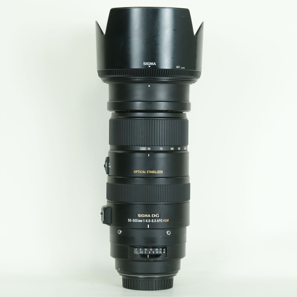 SIGMA APO 50-500mm F4.5-6.3 DG OS HSM (キヤノンEF用)