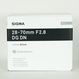 SIGMA 28-70mm F2.8 DG DN ｜Contemporary[ソニーE用]