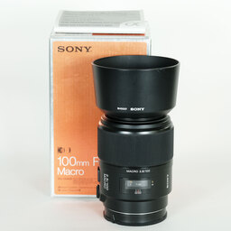 SONY 100mm F2.8 マクロ SAL100M28(ソニーA用) SONY 100mm F2.8 マクロ SAL100M28(ソニーA用)