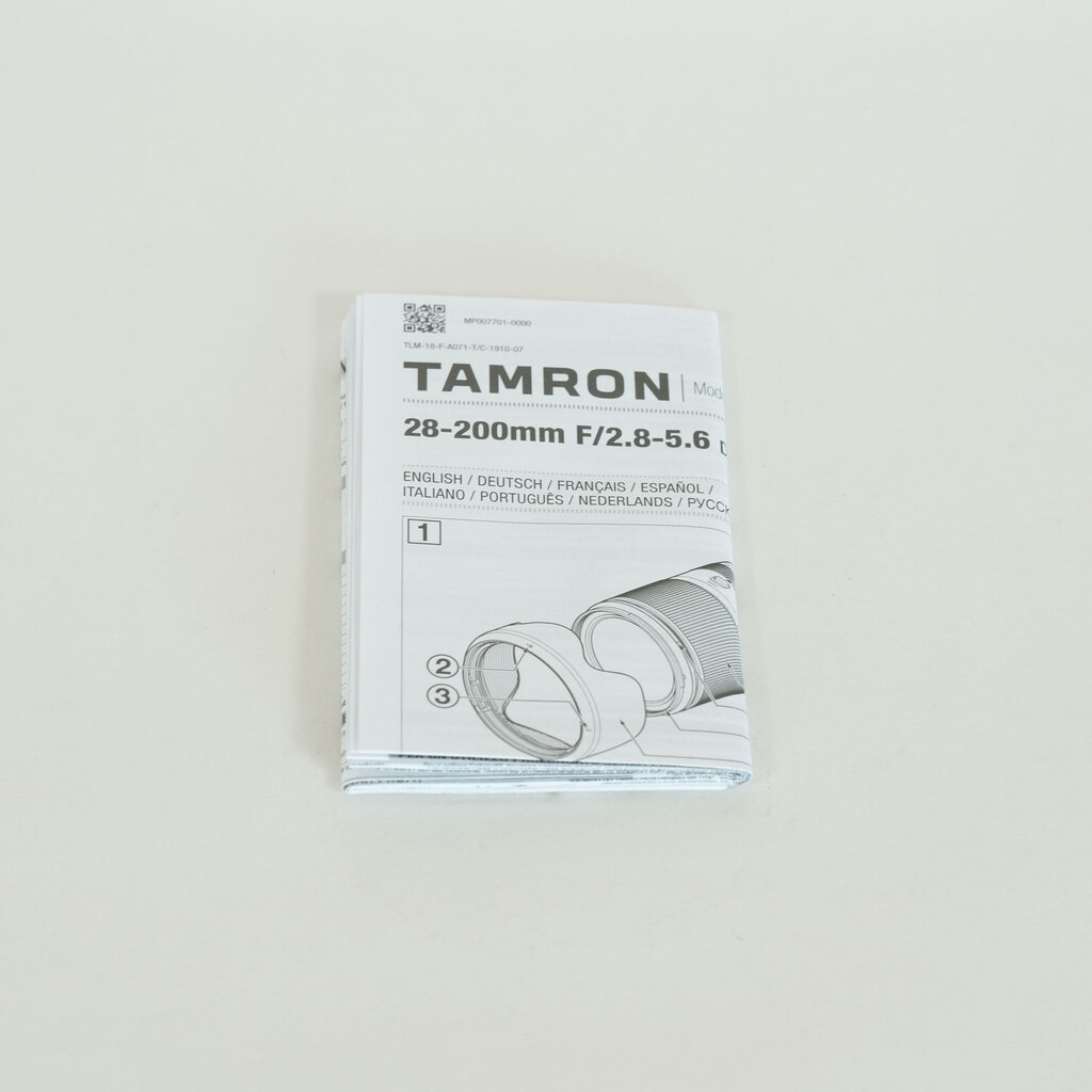 TAMRON 28-200mm F/2.8-5.6 Di III RXD (Model A071) [ソニーE用]