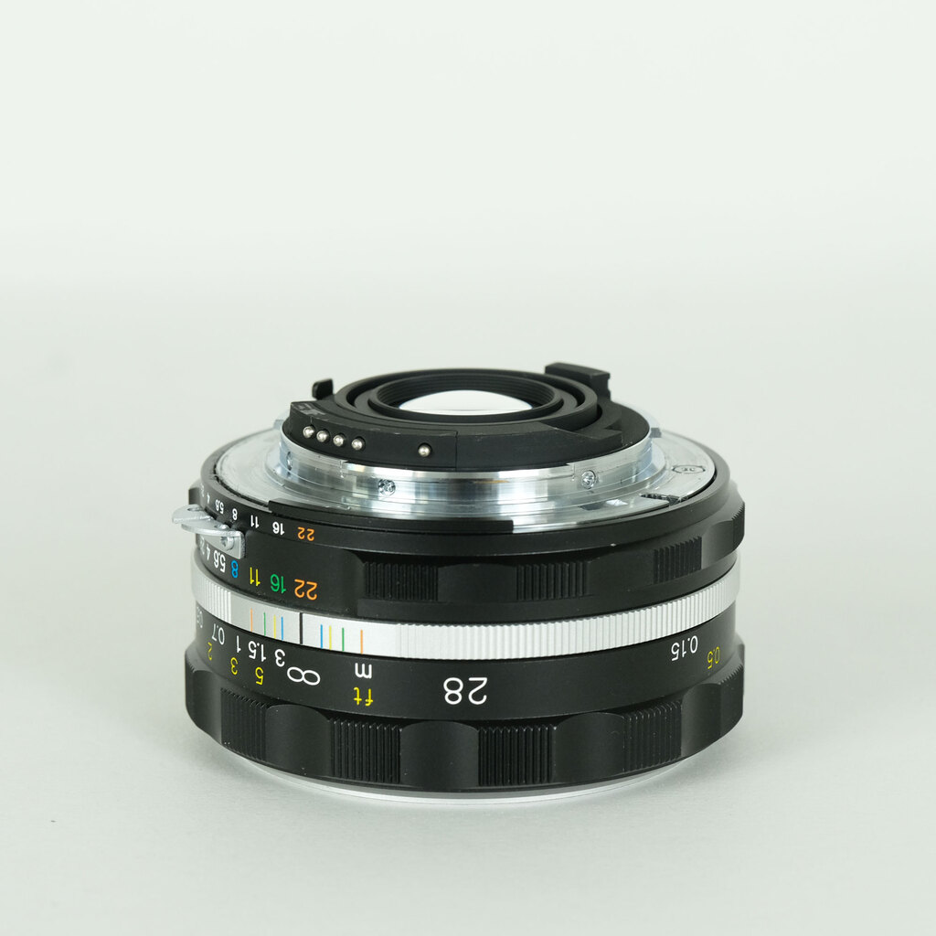 コシナ フォクトレンダー COLOR-SKOPAR 28mm F2.8 Aspherical SL II S Ai-S シルバーリム