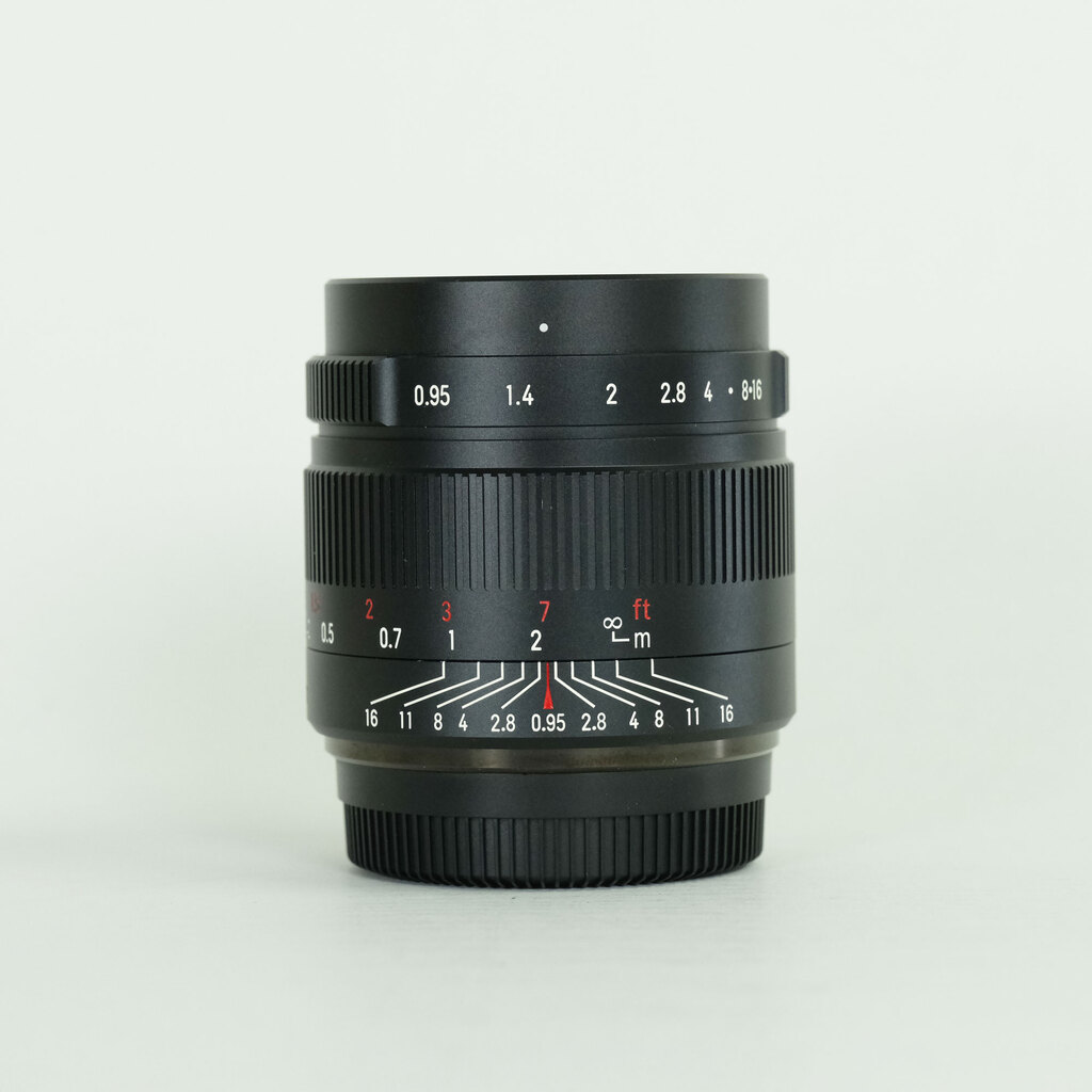 七工匠 7Artisans 35mm F0.95 (フジフイルムX用) ブラック