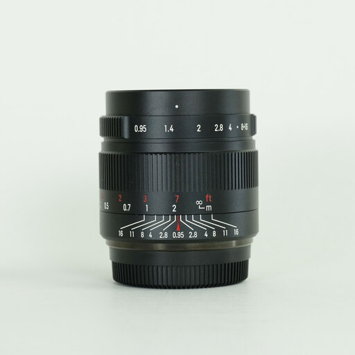 七工匠 7Artisans 35mm F0.95 (フジフイルムX用) ブラック