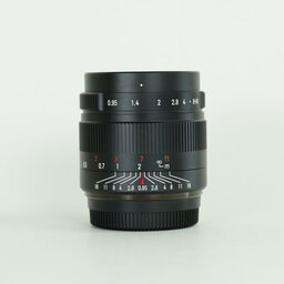 七工匠 7Artisans 35mm F0.95 (フジフイルムX用) ブラック