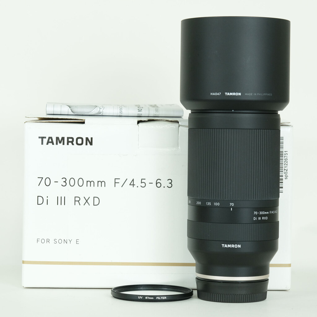 TAMRON 70-300mm F/4.5-6.3 Di III RXD (Model A047) [ソニーE用]