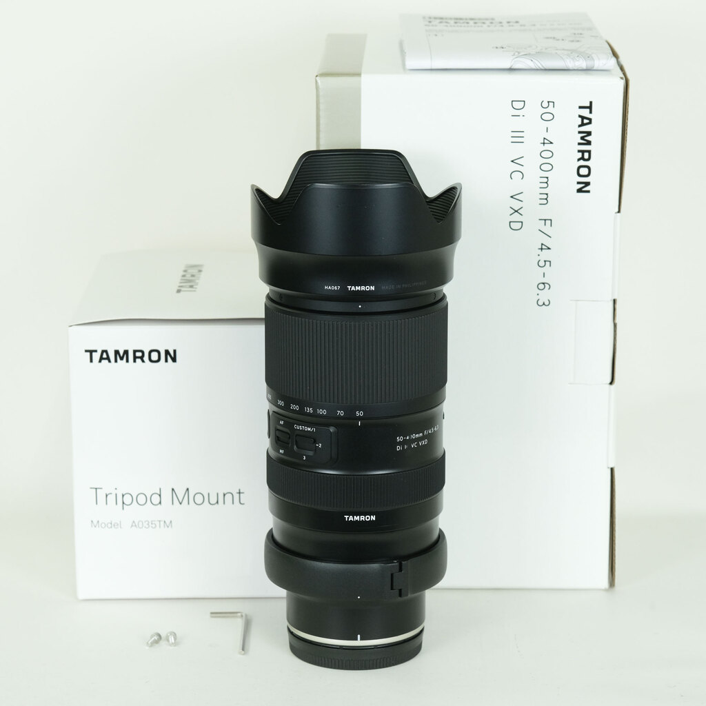 TAMRON 50-400mm F/4.5-6.3 Di III VC VXD (Model A067) [ニコンZ用]