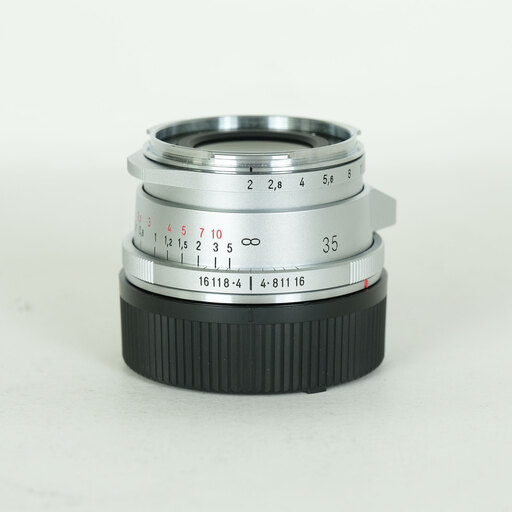 コシナ フォクトレンダー ULTRON Vintage Line 35mm F2 Aspherical TypeII VM シルバー