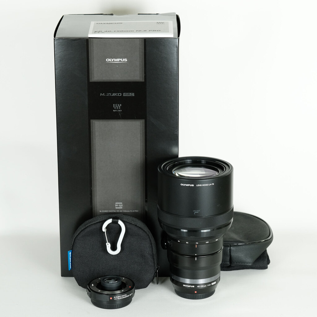 OLYMPUS M.ZUIKO DIGITAL ED 40-150mm F2.8 PROテレコンバーターキット