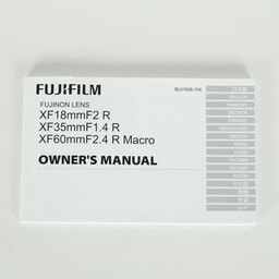 FUJIFILM XF35mmF1.4 R