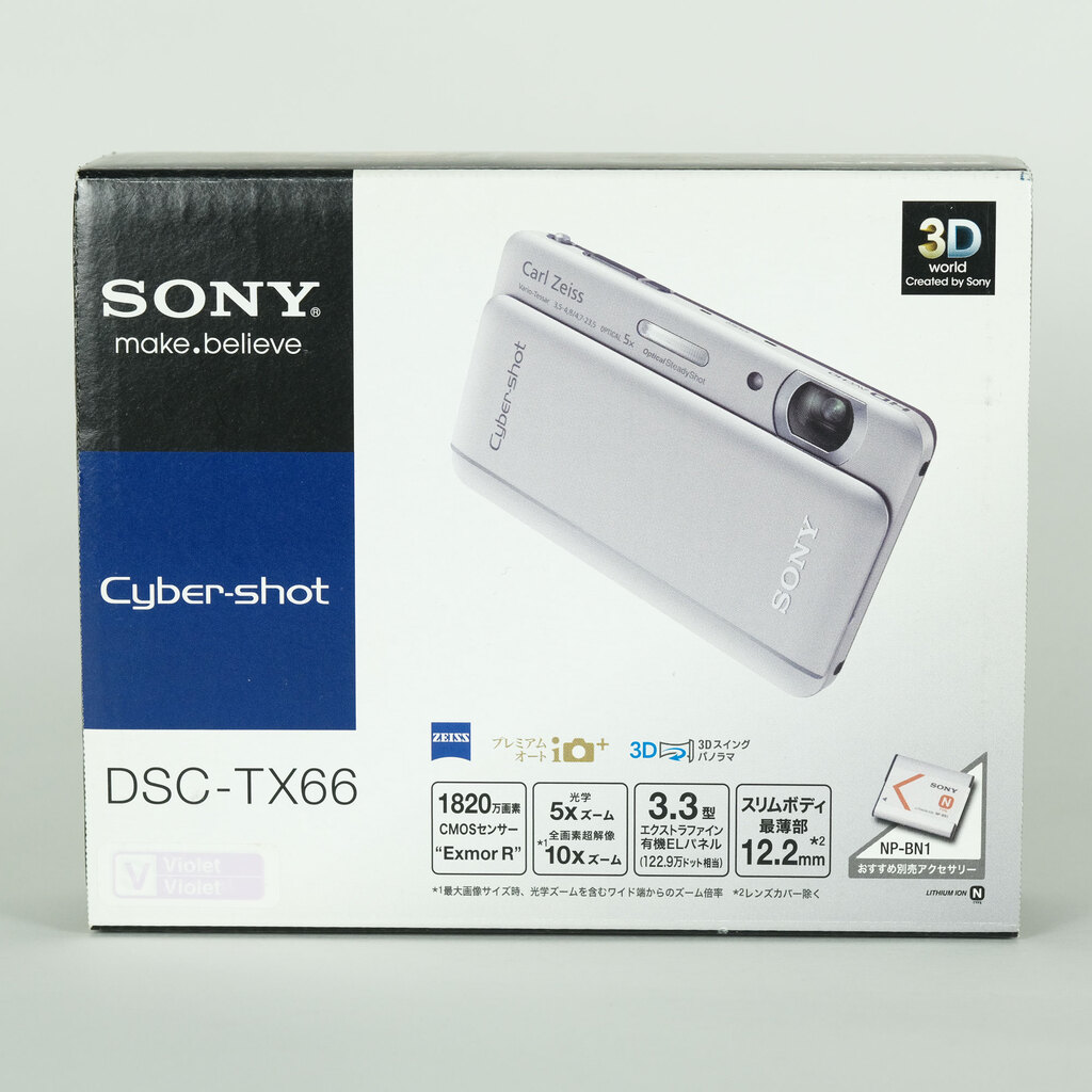 SONY Cyber-shot DSC-TX66 VC バイオレットの出品 | ONE SCENE（ワン