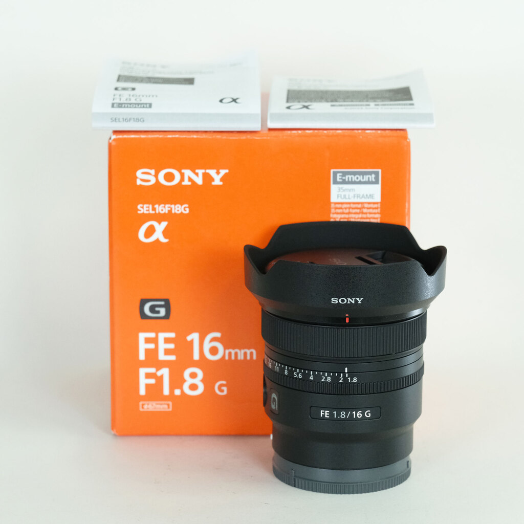 SONY FE 16mm F1.8 G SEL16F18G SONY FE 16mm F1.8 G SEL16F18G