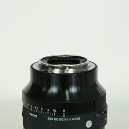 SIGMA 20mm F1.4 DG DN | Art [ソニーE用]