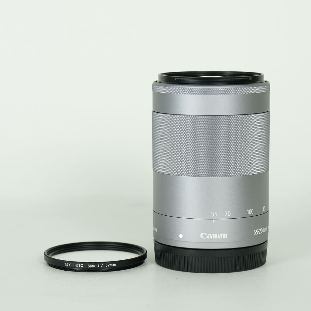 Canon EF-M55-200mm F4.5-6.3 IS STM シルバー