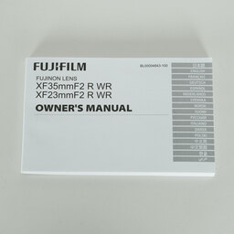 FUJIFILM XF23mmF2 R WR