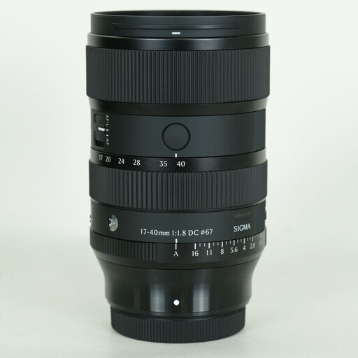 SIGMA 17-40mm F1.8 DC｜Art フジフイルムX用