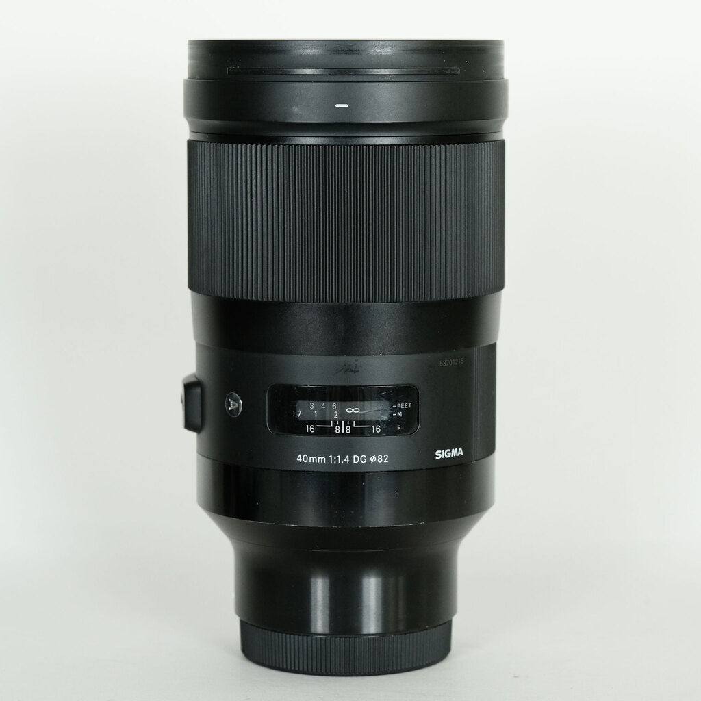 SIGMA 40mm F1.4 DG HSM｜Art [ソニーE用]