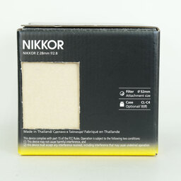 Nikon NIKKOR Z 28mm f/2.8