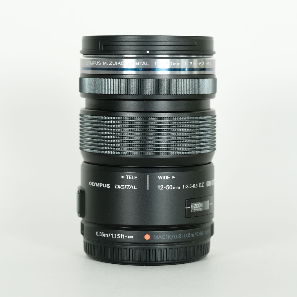 OLYMPUS M.ZUIKO DIGITAL ED 12-50mm F3.5-6.3 EZ ブラックの出品