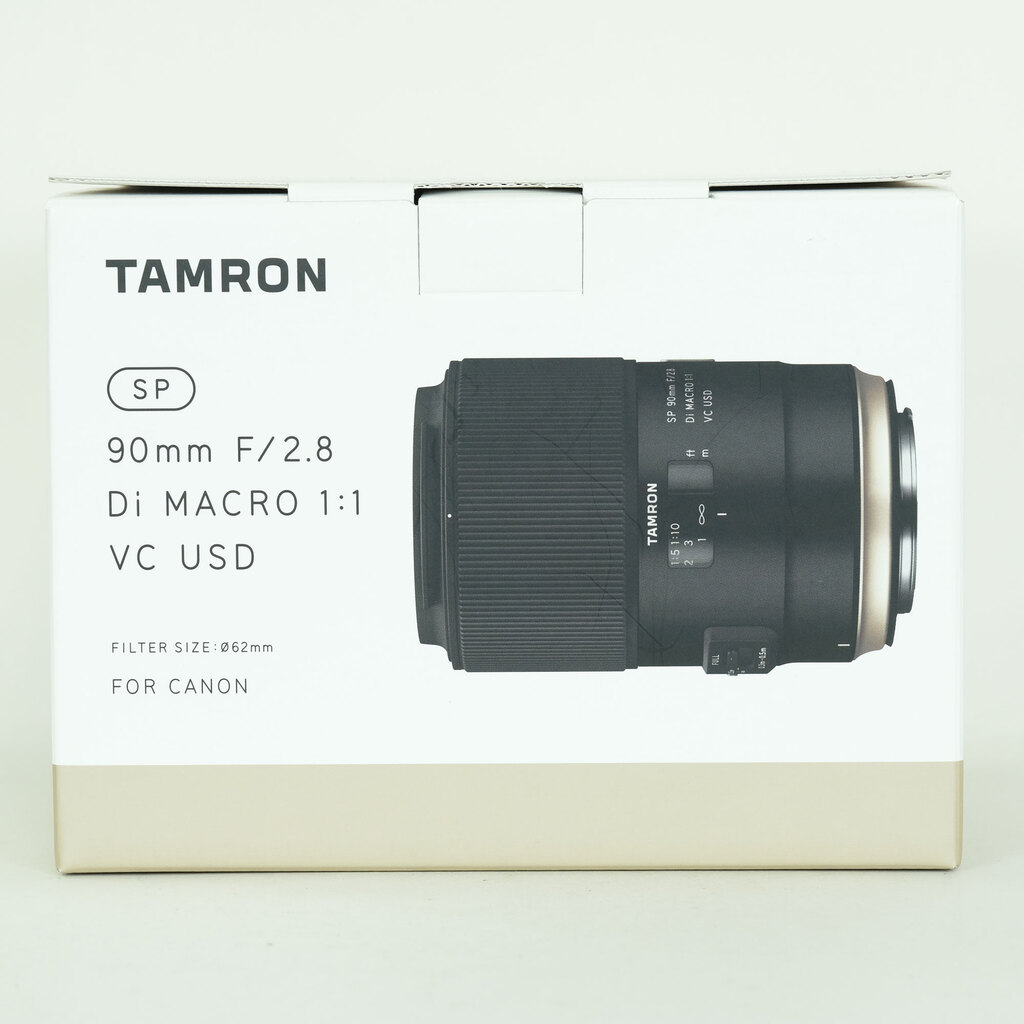 TAMRON SP 90mm F/2.8 Di MACRO 1:1 VC USD（Model F017）[キヤノン用]