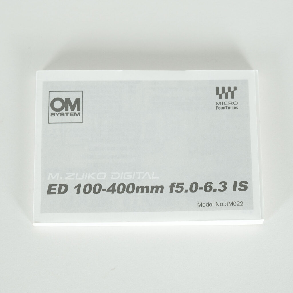 OLYMPUS M.ZUIKO DIGITAL ED 100-400mm F5.0-6.3 IS