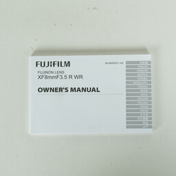 FUJIFUILM XF8mmF3.5R WR