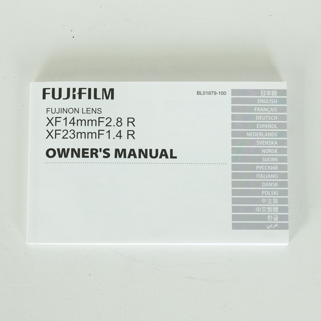 FUJIFILM XF23mmF1.4 R