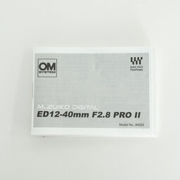 OLYMPUS M.ZUIKO DIGITAL ED 12-40mm F2.8 PRO II