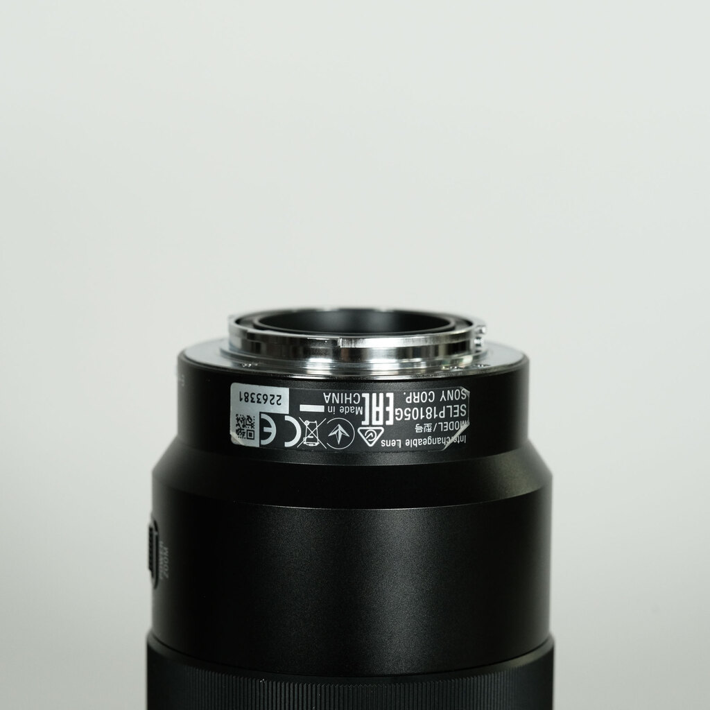 SONY E PZ 18-105mm F4 G OSS SELP18105G