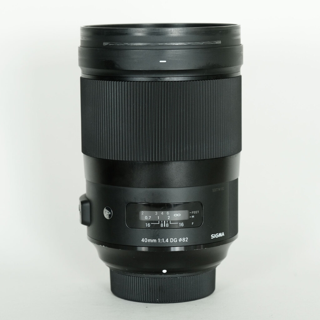 SIGMA 40mm F1.4 DG HSM｜Art [ニコンF用]