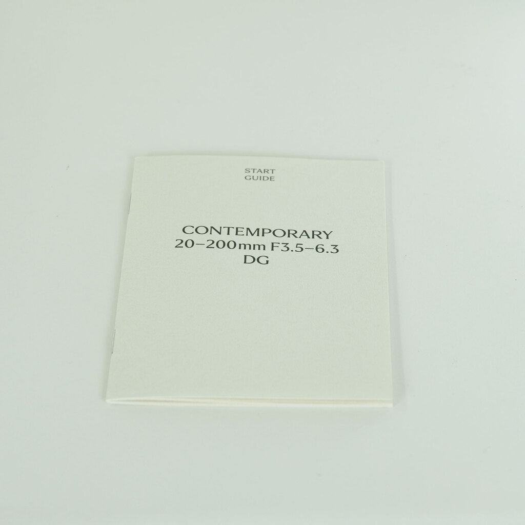 SIGMA 20-200mm F3.5-6.3 DG｜Contemporary [ソニーE用]