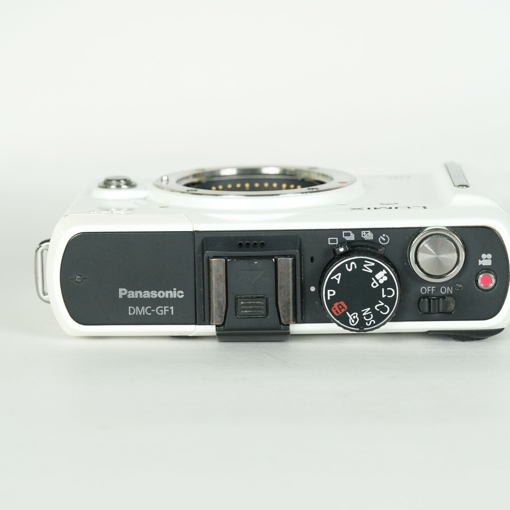 Panasonic LUMIX DMC-GF1 ボディ シェルホワイト