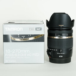 TAMRON 18-270mm F3.5-6.3 DiII VC PZD/Model B008E（キヤノンEF用）