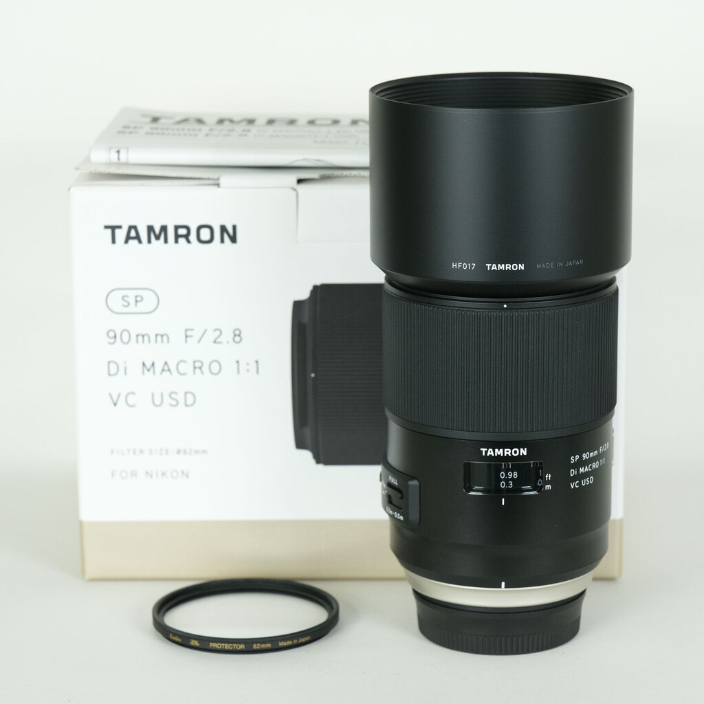TAMRON SP 90mm F/2.8 Di MACRO 1:1 VC USD（Model F017）[ニコンF用