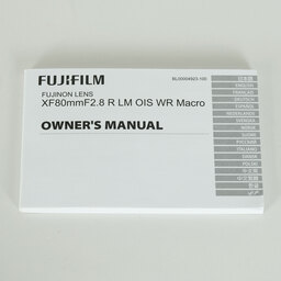 FUJIFILM XF80mmF2.8 R LM OIS WR Macro