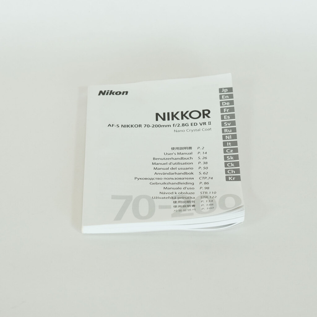 Nikon AF-S NIKKOR 70-200mm F2.8 G ED VR IIの出品 | ONE SCENE（ワン