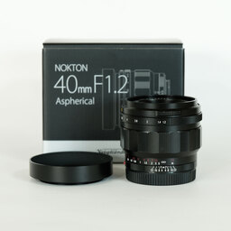 Voigtlander NOKTON 40mm F1.2 Aspherical E-mount (ソニーE用)